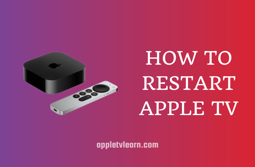 How to Restart Apple TV