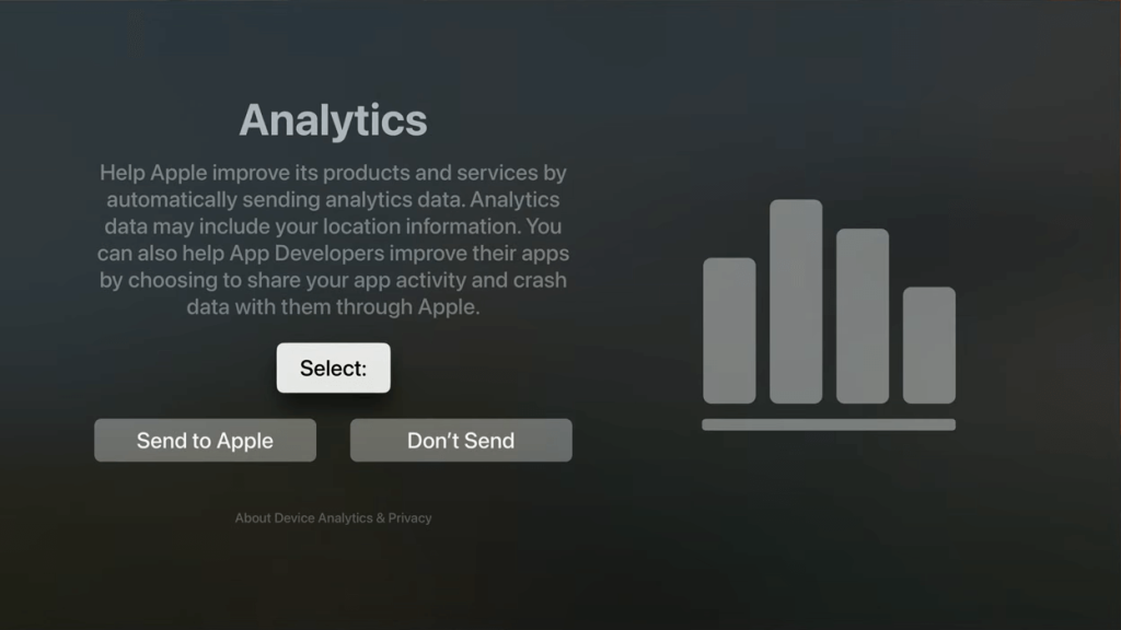 Analytics - How to Set Up Apple TV