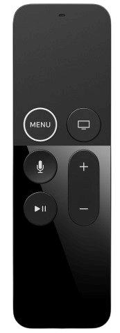 Reset first generation Apple TV remote
