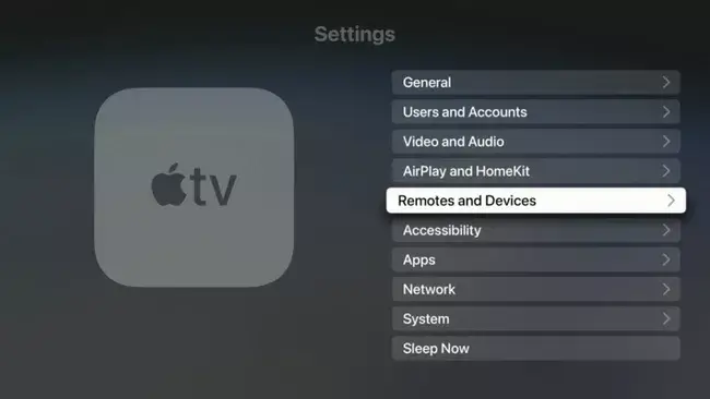 Select Remotes and Devices 